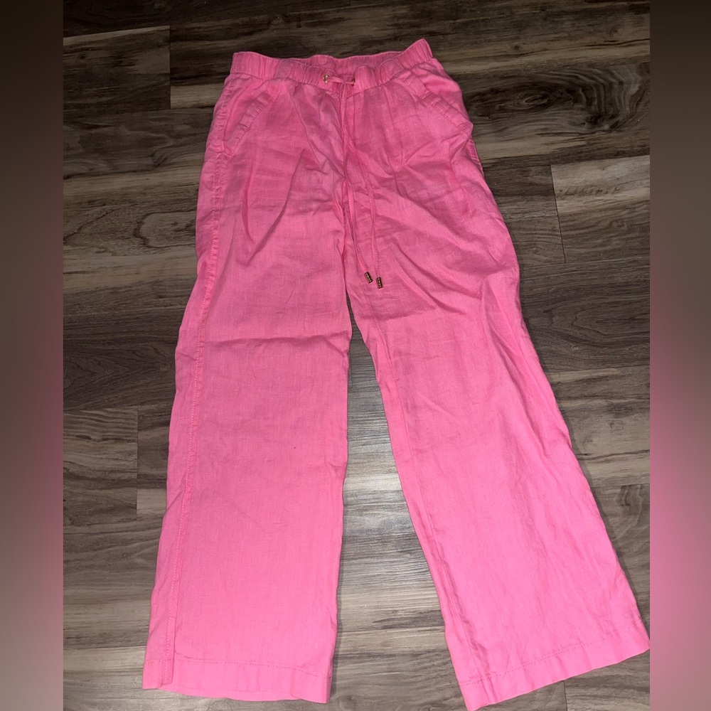 Brawley linen cropped pants